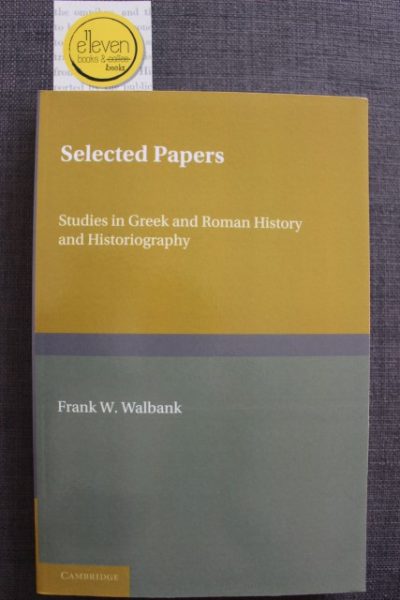 Studies in Greek and Roman History and Historiography